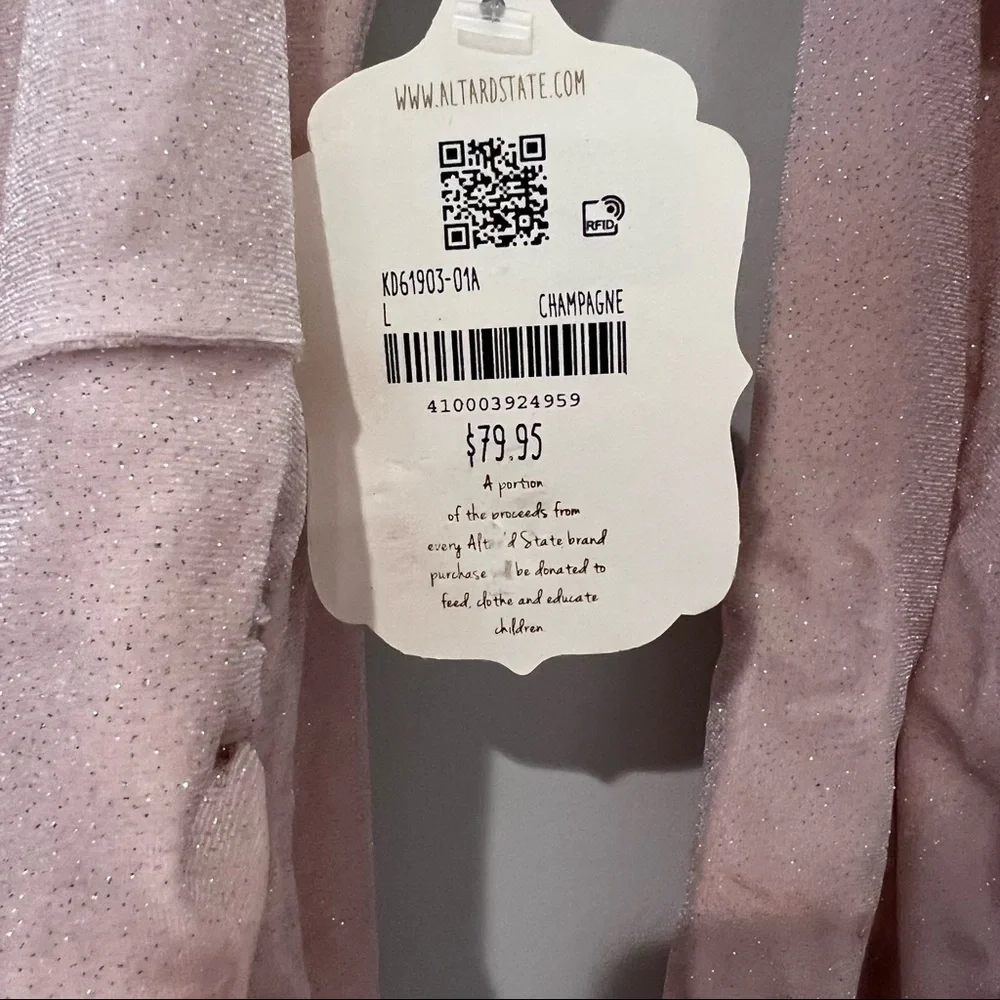 Altar’d State Samantha Dress CreamNWT - Picture 4 of 7